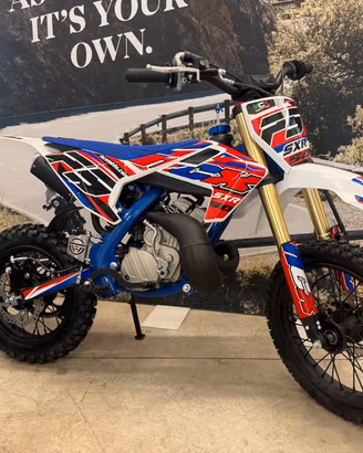 Mini Cross NCX Sxr 50 2T Doppio scarico R14/12-nuo