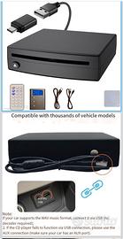 Lettore CD Universale per Auto e Camion