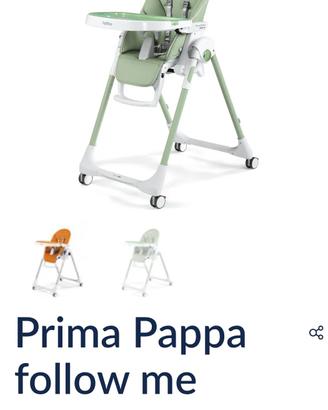 Seggiolone pappa 