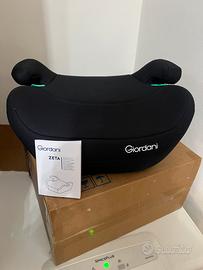 Seggiolino rialzo auto bimbi Giordani Zeta 125-150