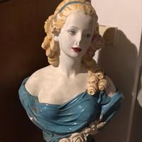 Mezzo busto in gesso