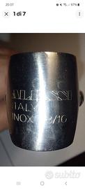 Alessi pinza ghiaccio e alimenti. Serie Mercurio.