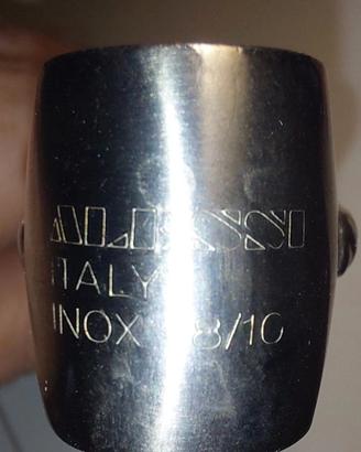 Alessi pinza ghiaccio e alimenti. Serie Mercurio.