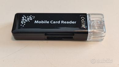 Lettore USB per SIM e Memory card 