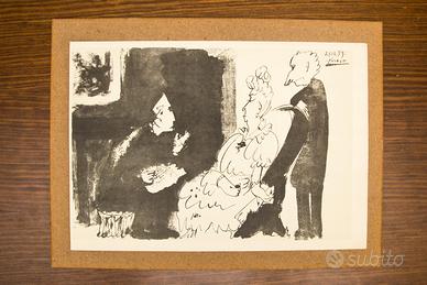 Litografia Pablo Picasso Toros y toreros 1959