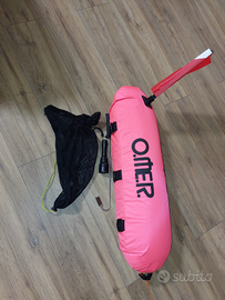 Attrezzatura sub: boa a siluro + torcia + retino