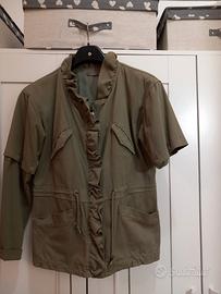 giacca verde militare