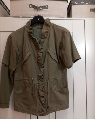 giacca verde militare