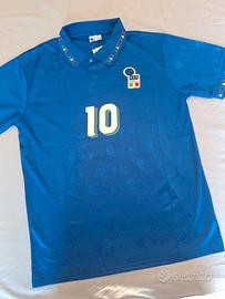 Maglia calcio vintage - Italia 10 R. Baggio USA94