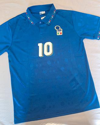 Maglia calcio vintage - Italia 10 R. Baggio USA94