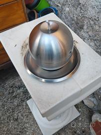 Zuccheriera mela con piattino e cucchiaino Inox Mo