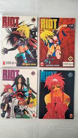 Riot of the World 1 2 3 4 Planet Manga Storie 2001