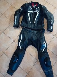 tuta pelle MTech Halo  divisibile 54 come nuova  