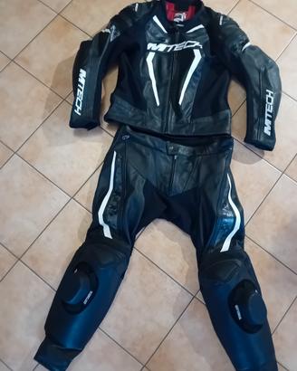 tuta pelle MTech Halo  divisibile 54 come nuova  