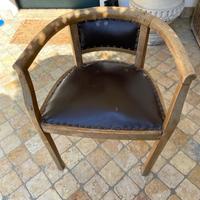 Sedia poltroncina anni 50/60