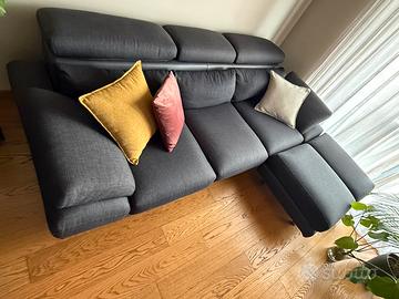 Divano Baricella grigio di Poltrone e sofa