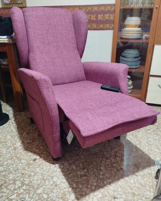 poltrona relax alzapersona seminuova