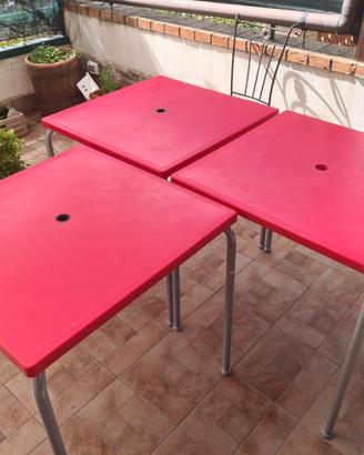 3 tavoli quadrati tavolo quadrato giardino bar cas