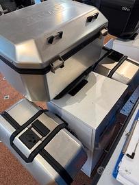 SHAD TRIS VALIGIE BAULETTO LINEA TERRA ALLUMINIO T