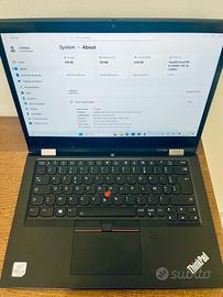 Lenovo Thinkpad L13 Yoga Touch core i5 10th gen