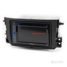 Mascherine Autoradio Doppio DIN Smart Fortwo