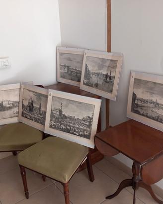 Incisioni vedute Firenze vintage