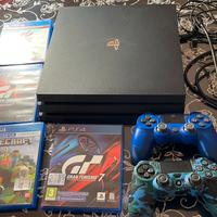 PS4 PRO  1TB CUH 7116B + volante hori rwa ps3ps4