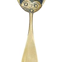 Raro Calzascarpe Gatto Walter Bosse Ottone A.50