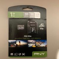 Scheda di Memoria MicroSD microSDXC PNY da 1 TB