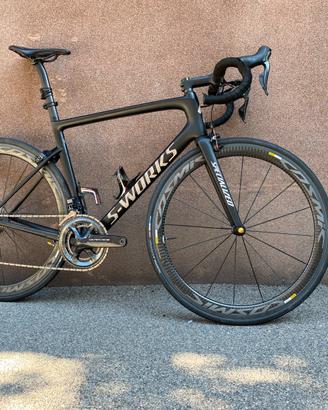 S-works tarmac sl6 con doppie ruote mavic
