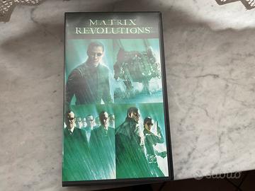 VHS originali “Matrix Revolutions” collezionisti