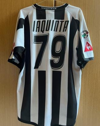 Maglia giocata Iaquinta Udinese MATCH WORN