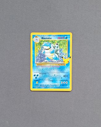 carte pokemon Blastoise Holo - Versione Classica