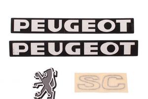 Kit targhette per Peugeot SC Metropolis - 751430