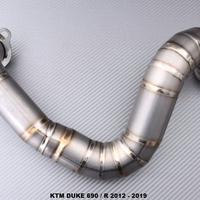 Linea completa TITANIO KTM DUKE 690 / R 2012 2019