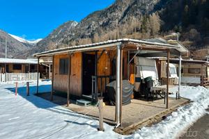 Roulotte con preingresso pronta all’uso