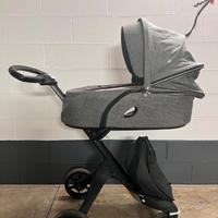 Trio STOKKE Grigio/Nero Completo, con base Isofix
