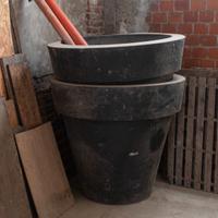 Vasi piante Serralunga Vas-One nero/antracite