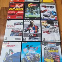 Lotto 12 giochi computer Fifa Moto Gp Driver