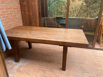 Tavolo legno massello