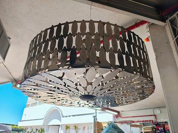 Lampadari in ottone artigianali