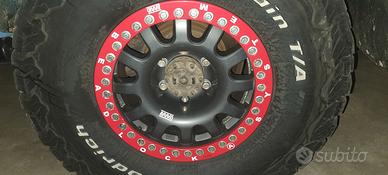 Cerchi BRAID ANTISTALLONAMENTO con Gomme montate.