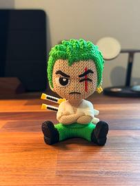 Zoro - One Piece - Figure con effetto uncinetto