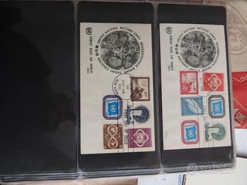 ONU Collezione Buste Primo Giorno di Emissione FDC
