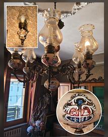 lampadario più applique