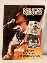 raccolta testi e spartiti musicali Edoardo Bennato