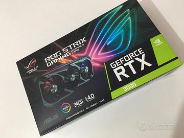 ASUS ROG STRIX GEFORCE RTX 3090 24GB - COME NUOVA