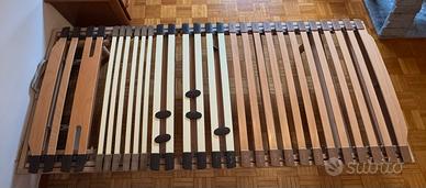 Rete a doghe legno regolabile