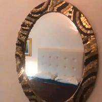 Specchio artigianale mosaico