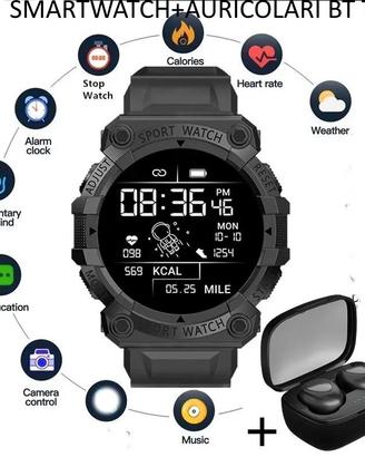 Smartwatch sport-cardio-pressione-messaggi